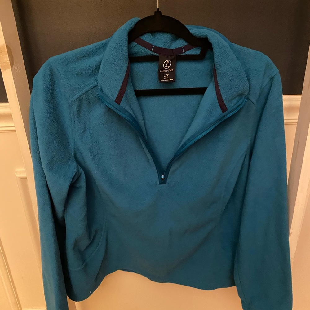 Lands End 14/16 like new fleece
